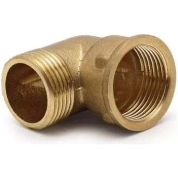 Misiņa līkums 3/8"/90° FM
