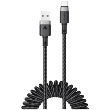 Acefast C14-04 USB-A - USB-C Cable Spring 480Mb/s 