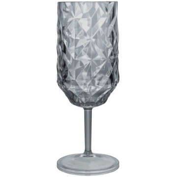 Neplīstošas glāzes Prisma Goblet Grey 400ml, 2 gab