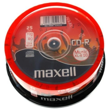 Maxell CD-R Music 700MB XL II cake 25 (628529.40) 
