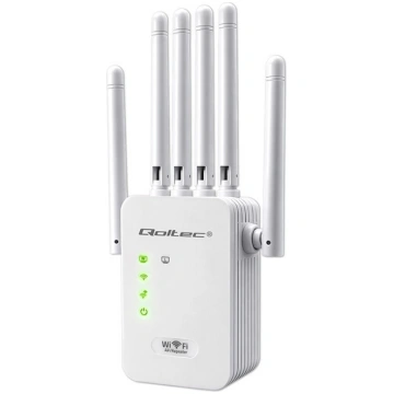 Qoltec Wi-Fi signal booster, repeater, access poin