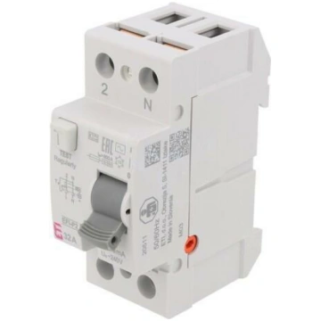 RCD breaker; Inom: 32A; Ires: 30mA; Poles: 2; 230V