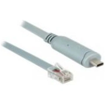 DELOCK Adapter USB2.0/C St Seriell RS232 RJ45 St 1