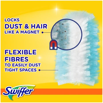 SWIFFER Swiffer Duster Rezerves Birstes, 18 gab