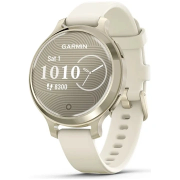 Garmin Lily 2 Active - lunar gold anodised alumini