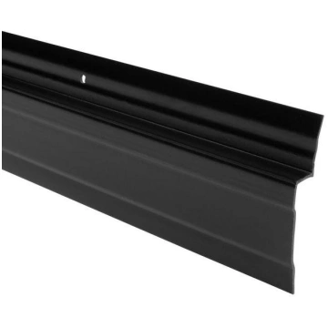 Nobeiguma profils ģeomembrānai 2000x80x15mm, melns