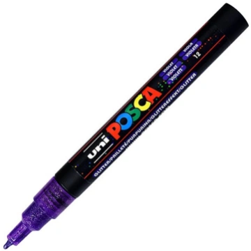 Marķieris Posca PC-3M Nr.12, violets Nav norādīts