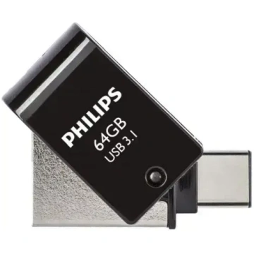 PHILIPS USB 3.1 | USB-C zibatmiņa Midnight black 6