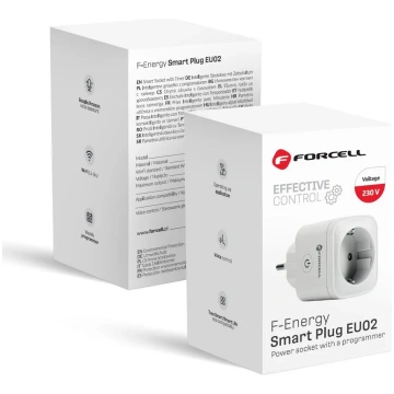 FORCELL F-ENERGY EU02 Smart Plug 230V with WiFi, p
