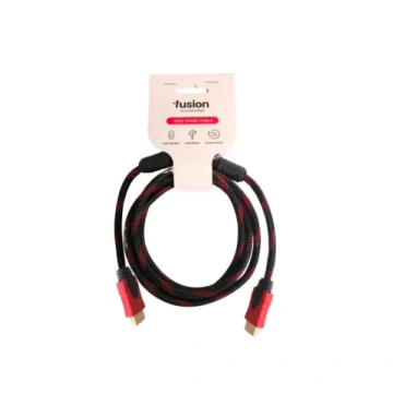 Fusion HDMI kabelis v2.0 | 4K | 1.8m sarkans Fusio
