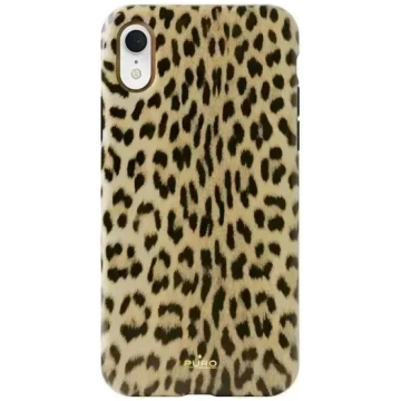 Puro Glam Leopard vāks iPhone Xr Black Limited Edi