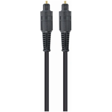 Audio optiskais kabelis Gembird Toslink, 2m, Melns