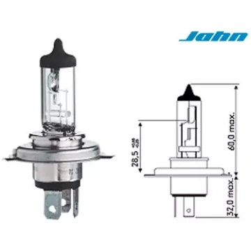 Halogēna spuldze H4 HS1 6V 35/35W JAHN