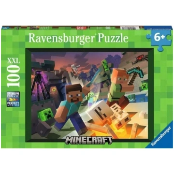 Ravensburger Puzzle 100el XXL Monster Minecraft 13