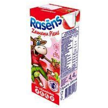 Piens RASĒNS zemeņu, 200ml Food Union