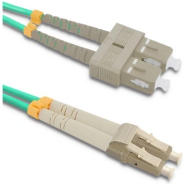 Qoltec Patchcord fiber optic LC/UPC - SC/UPC | Mul