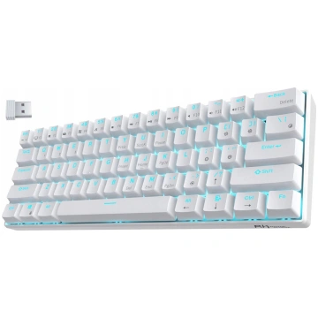 Mechanical keyboard Royal Kludge RK61 RGB red swit