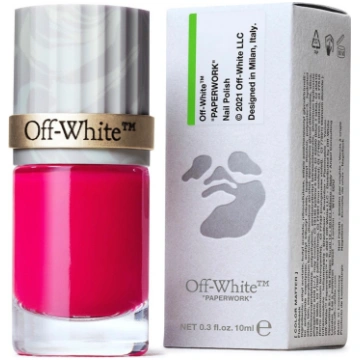 Off-White Color Matter Nail Polish Fuchsia, 10 ml
