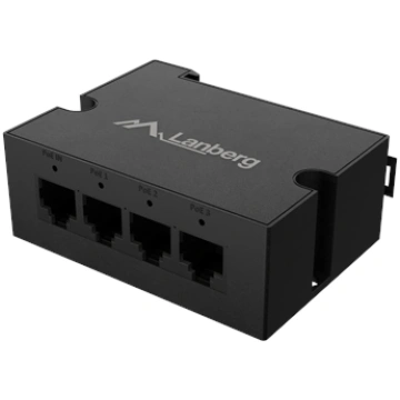 Lanberg Switch PoE Extender 1xIn 3xOut Fast Ethern