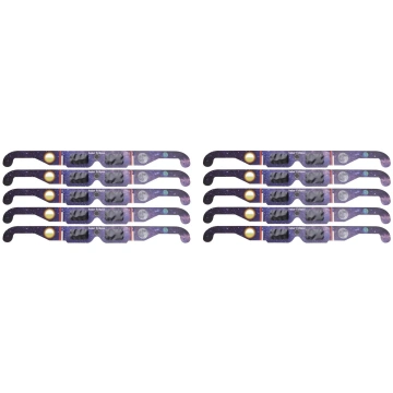 10PCS Saules aptumsuma brilles papīrs Saules aptum