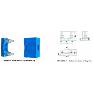 Modular fuse holder for MEGA-fuse | CIP100200100 |