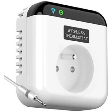 Schuko kontaktligzdas termostats 15A ar TUYA WiFi 