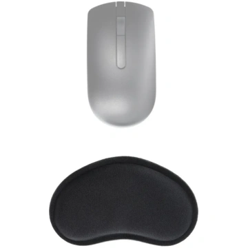 Ergonomic wrist rest, 130 x 78 x 25 mm, black