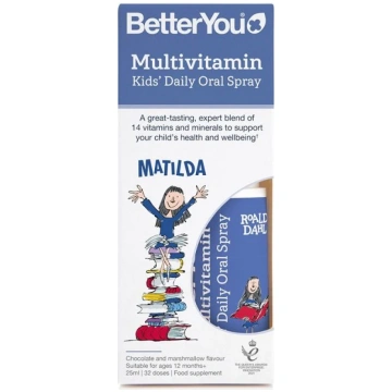 BetterYou multivitamīnu bērnu ikdienas mutes dobum