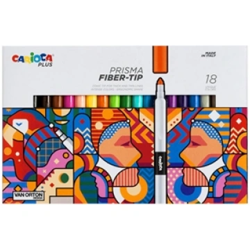 Flomasteri CARIOCA Plus 18 krāsas 200-15313