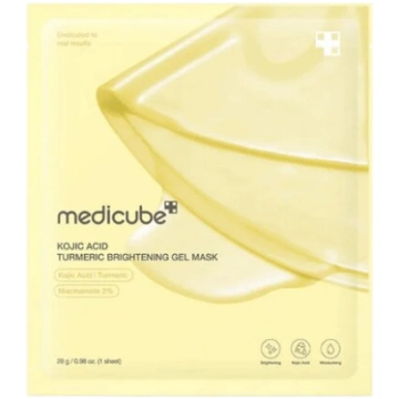 Lokšņu sejas maska Medicube Kojic Acid Turmeric Br