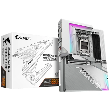 GIGABYTE B650E AORUS STEALTH ICE - Socket AM5 - mo