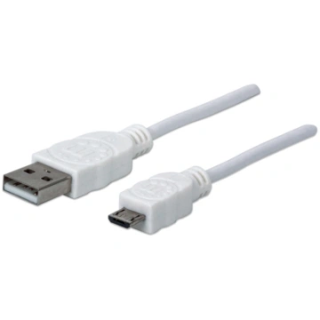 Manhattan USB-A to Micro-USB Cable, 1.8m, Male to 