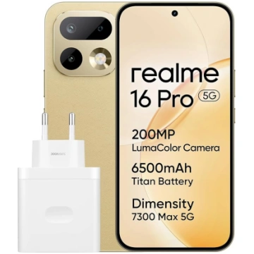 realme 16 Pro 5G viedtālrunis, 8+256 GB, 200 MP Lu