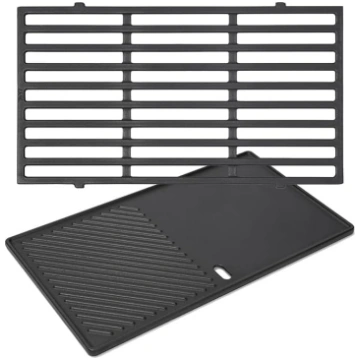 GFTIME 7637 44,5cm Grillrost und Grillplatte für W