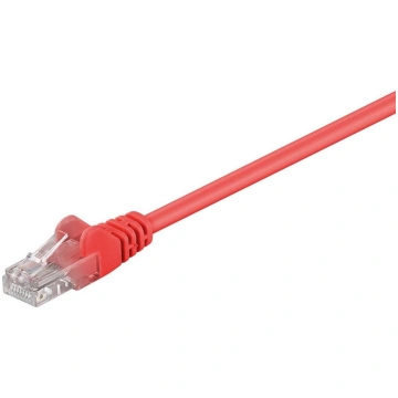 Goobay Goobay 68349 CAT 5e patch cable, U/UTP, red