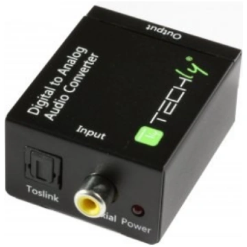 Techly Digital Toslink SPDIF Coaxial audio Left/Ri
