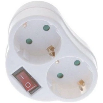 Bosch 2WAY PLUG SOCKET WITH SWITCH KF-ZB-01/02 149