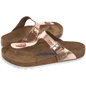 Birkenstock Gizeh BS Soft Footbed Metallic Copper 