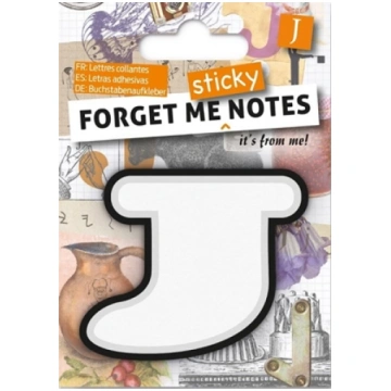 IF Forget me sticky notes kart samoprzylepne liter