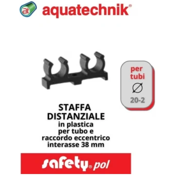 STAFFA DISTANZIALE 20 (SAFETY) aquatechnik