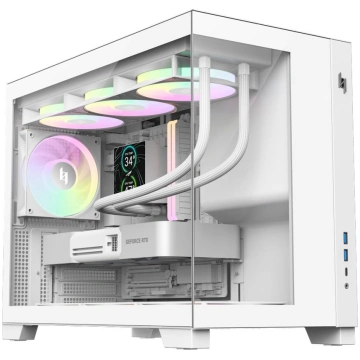 GameMax Infinity NEX C33 WH - mATX case - micro AT