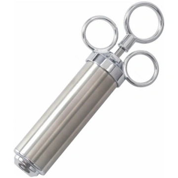 Tērauda gaļas marinādes šļirce - meat injector, ma