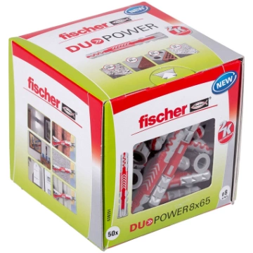 Fischer DUOPOWER 8x65 LD 50pcs ( 538251 61-0865 FR