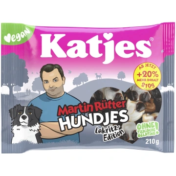 Katjes Lakricas - Marshmallow želejkonfektes Hundj