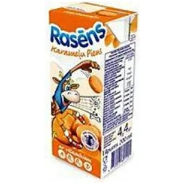 Rasens Caramel Milk Piens 200 ml — karamelizēts pi