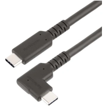 StarTech.com 1.6ft (50cm) USB-C Cable, Right-Angle