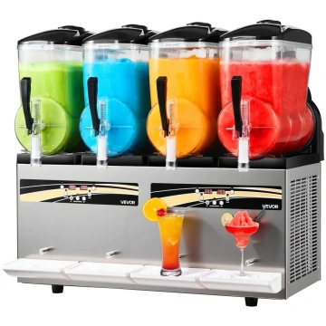 Saldēto dzērienu pagatavošanas ierīce, slushie maš