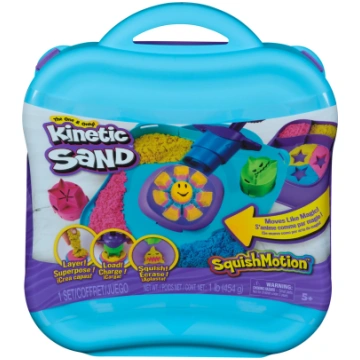 Kinetic Sand SquishMotion komplekts ar 1lb modelēj