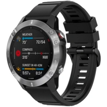 Fixed | Silicone Strap for Garmin QuickFit 22mm | 