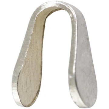 Embout de chaîne 3 mm, Argent 925. Réf. 07093